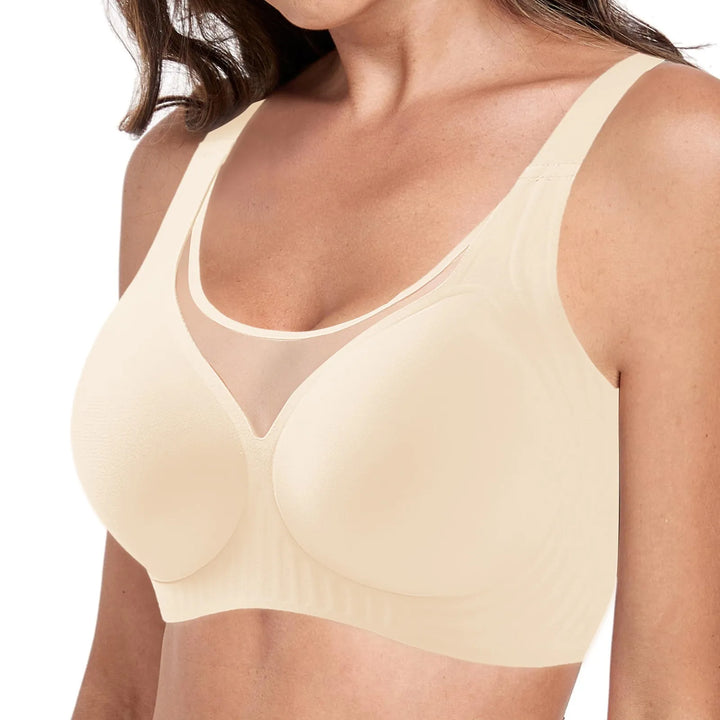 CoolComfort – Bralette Sans Armatures Femme | Soutien-Gorge Sans Coutures Respirant pour Tous les Jours et la Nuit
