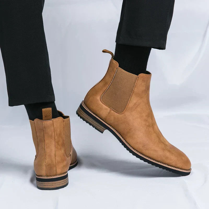 Maxime™ | Bottes de Chelsea en cuir