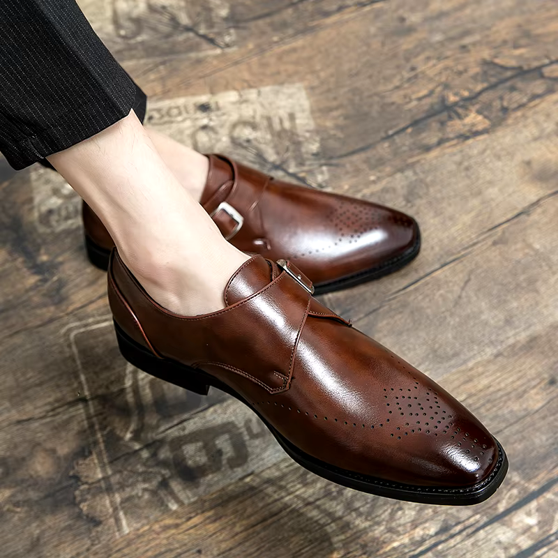 Edward™ | Chaussures Classiques Monk Strap