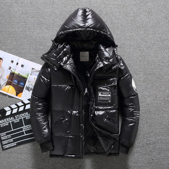 Doudoune d’hiver pour homme avec capuche
