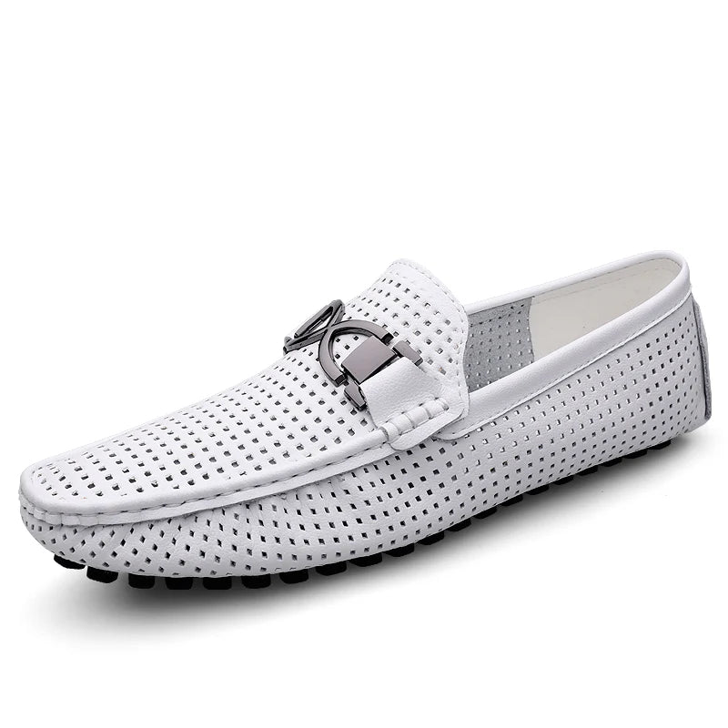 Antoine™ | Mocassins en Cuir Véritable