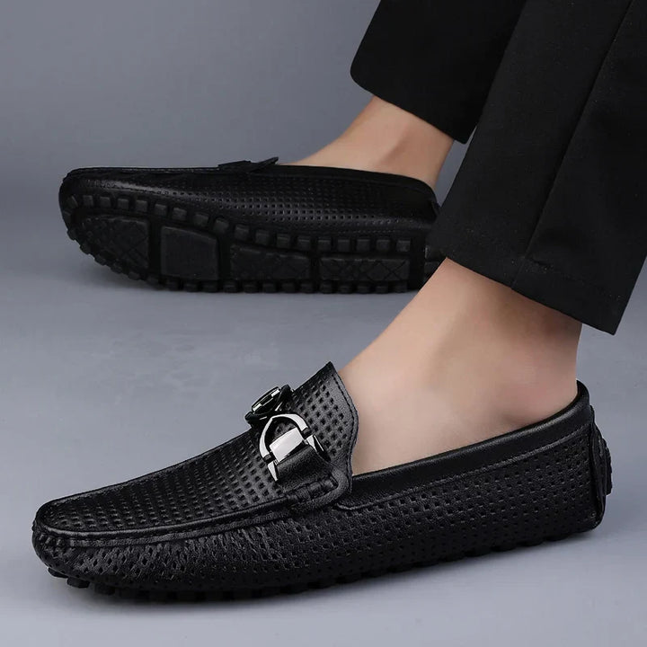 Antoine™ | Mocassins en Cuir Véritable