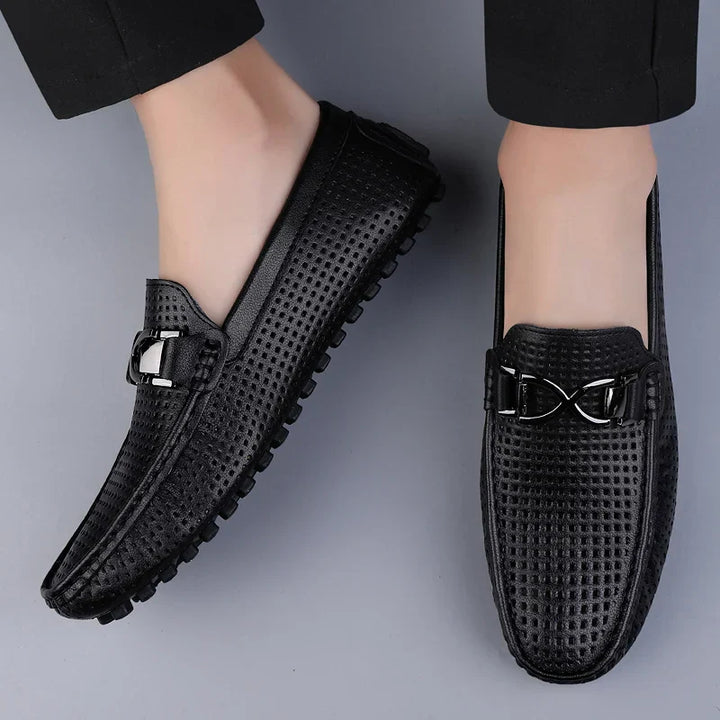 Antoine™ | Mocassins en Cuir Véritable
