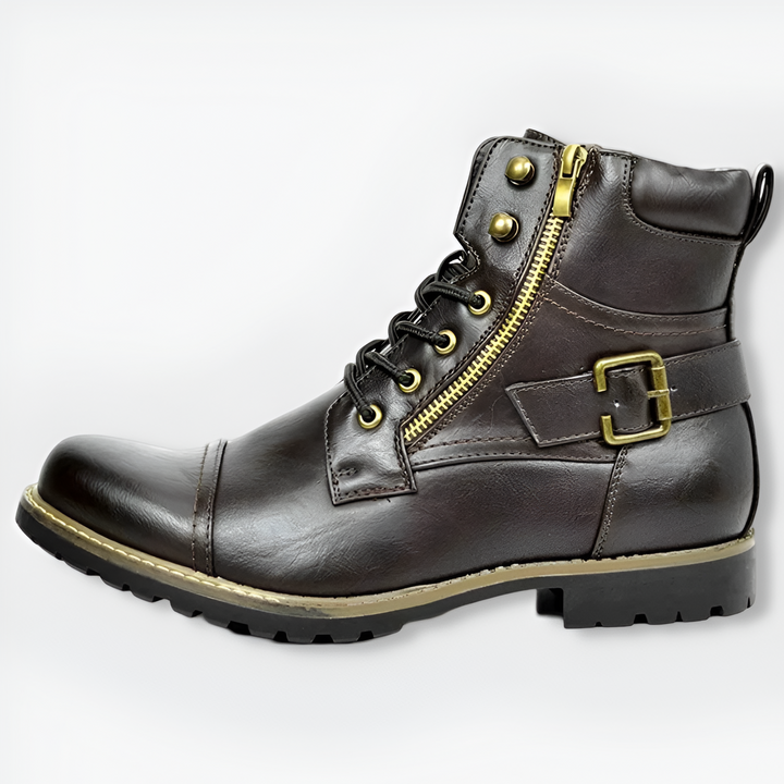 Rémi™ | Bottines à Lacets en Cuir de Luxe