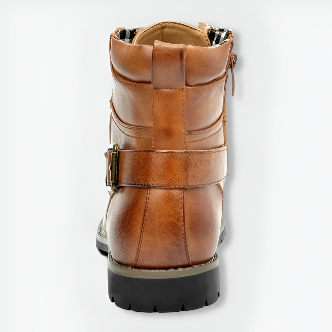 Rémi™ | Bottines à Lacets en Cuir de Luxe
