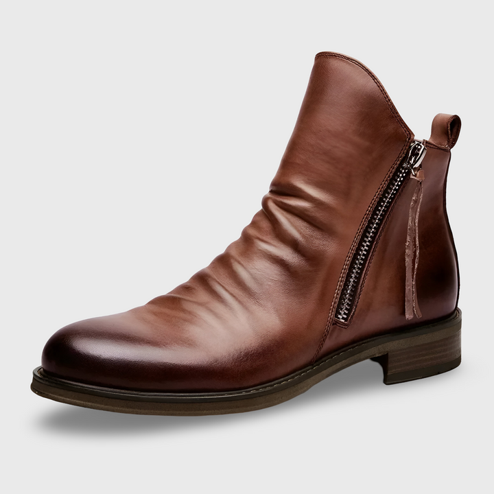 Raphaël™ | Bottes chelsea en cuir