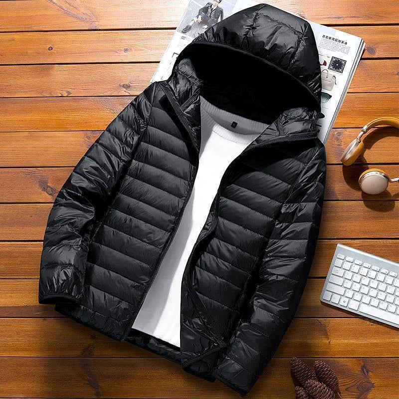 Doudoune Homme Hiver à Capuche | Manches Longues