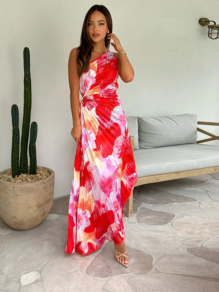 Katie | Robe Plissée d'Été (Presque épuisé)