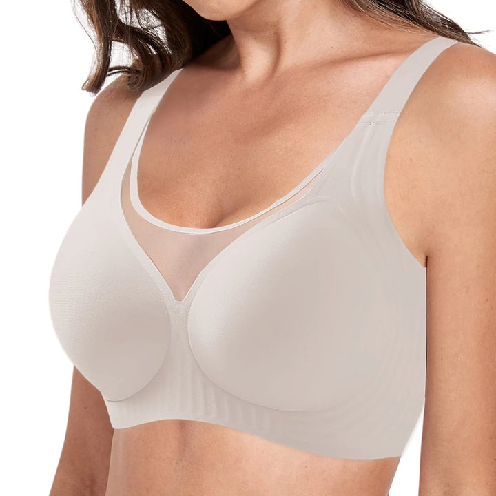CoolComfort – Bralette Sans Armatures Femme | Soutien-Gorge Sans Coutures Respirant pour Tous les Jours et la Nuit