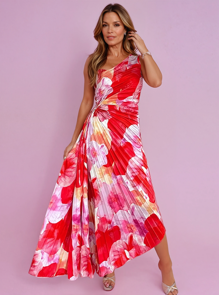 Katie | Robe Plissée d'Été (Presque épuisé)