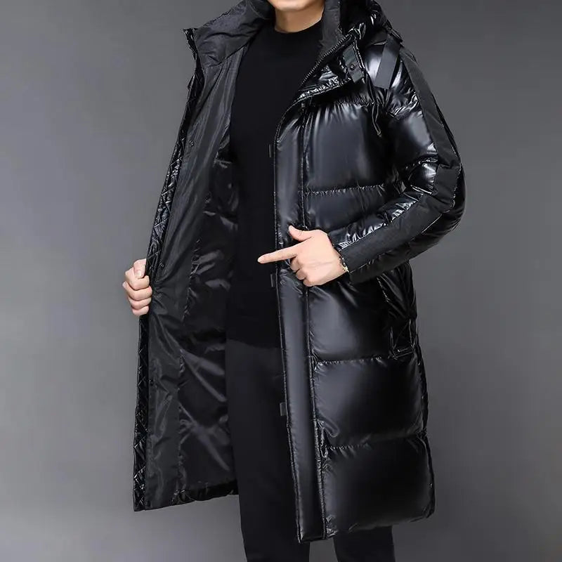 Doudoune Hiver Homme Noire | Avec Capuche