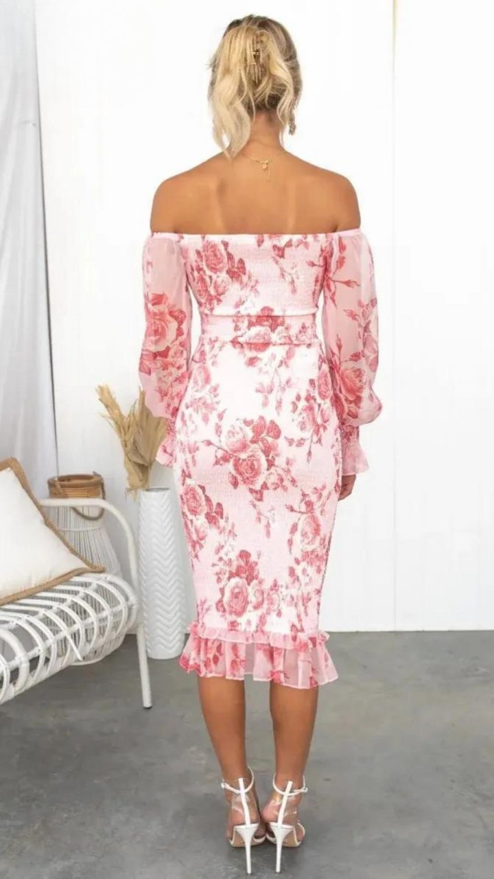 Kendall | Robe Midi Luxe (Presque épuisé)