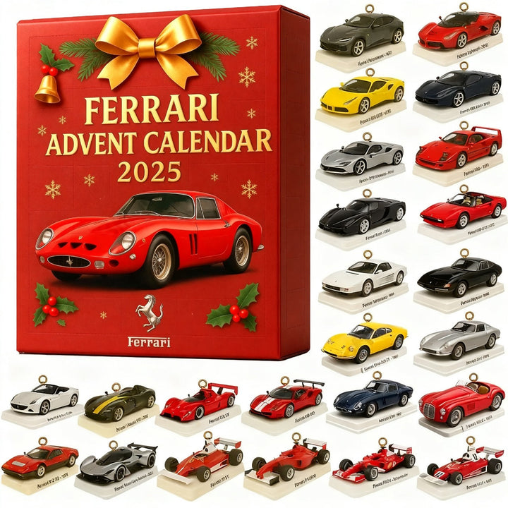 🎄 Calendrier de l’Avent Ferrari F1 Racing Legends 2025 – Édition Collector 🏎️✨