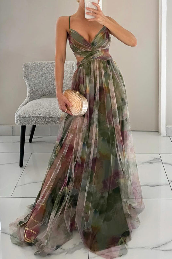 Frostine™ | Robe longue fleurie et romantique