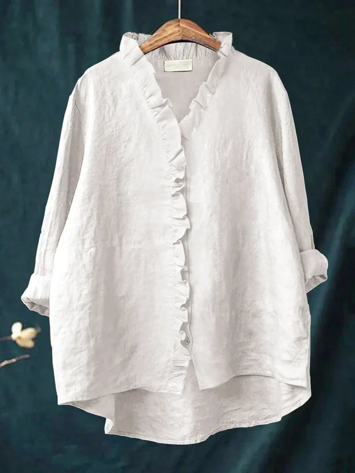 Chemise Almina Décontractée En coton & En Lin