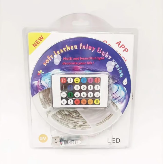 🌈 Éclairage extérieur LED intelligent, arc-en-ciel et fixe