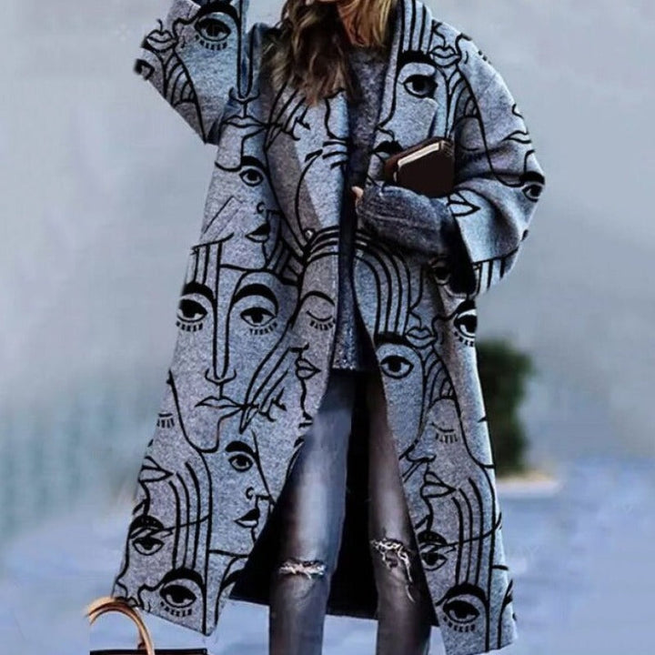 Karliney | Trench-Coat Long d’Hiver pour Femme | Chaud