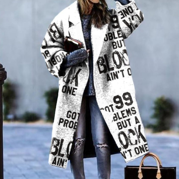 Karliney | Trench-Coat Long d’Hiver pour Femme | Chaud