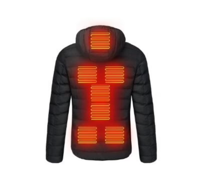 Veste chauffante unisexe