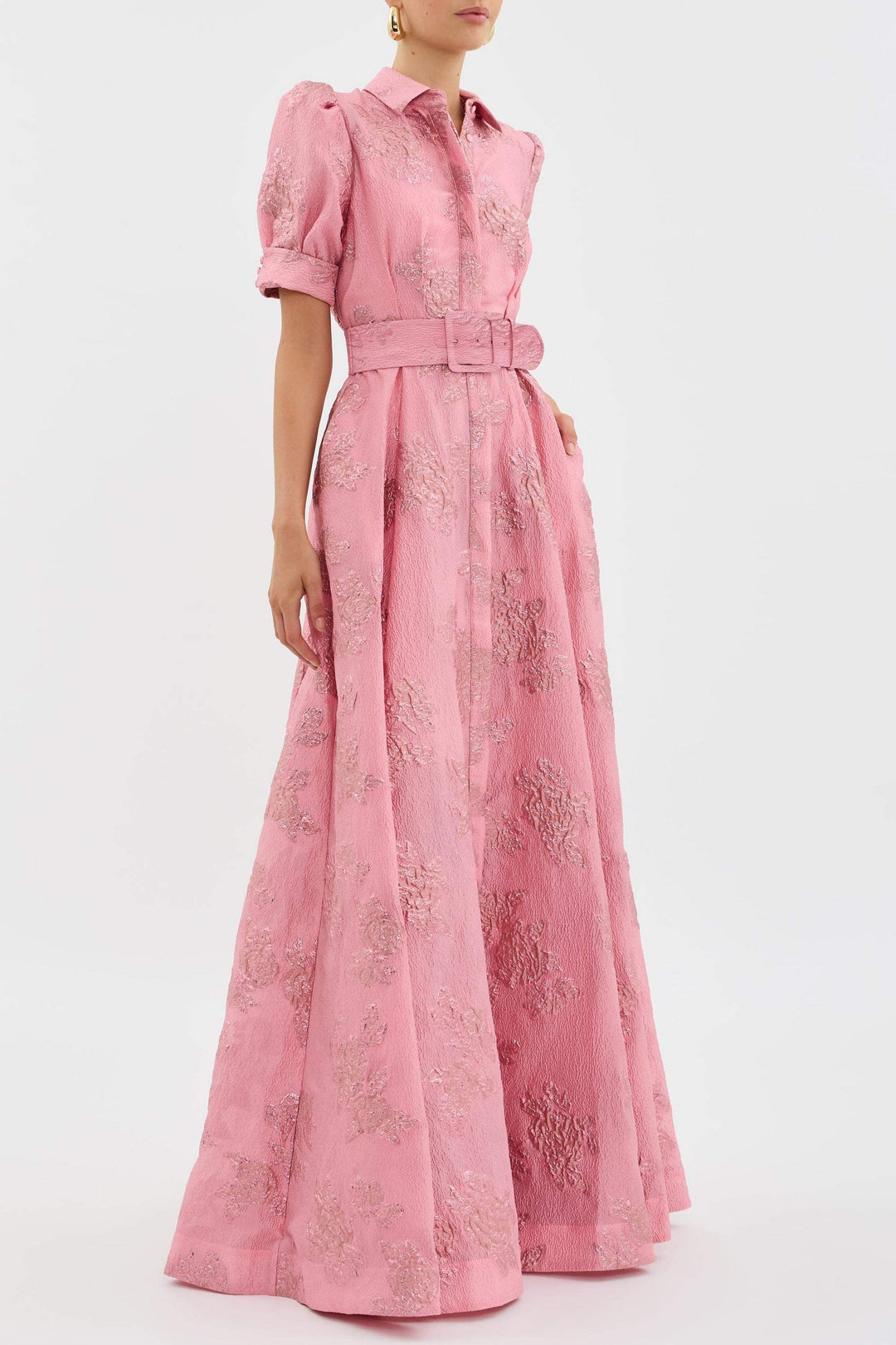 Anabella - Robe courte à manches bouffantes