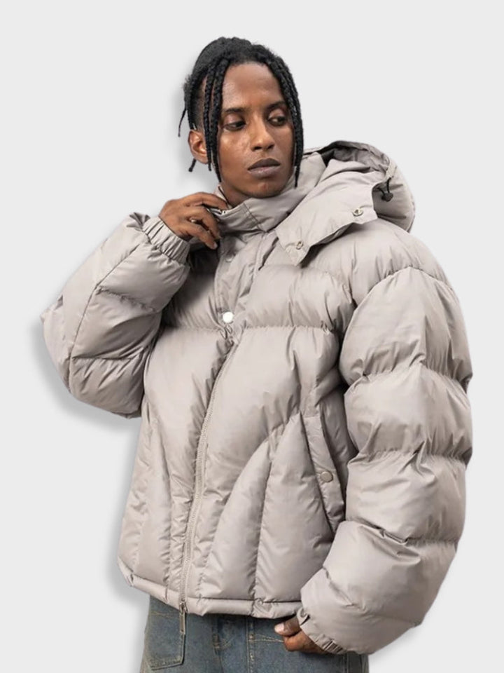 LUCAS | Parka Doudoune Puffer Homme Hiver | Chaude et a Capuche