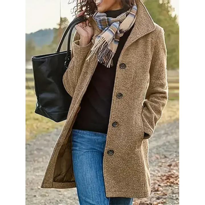 Manteau trench long pour femme | Hiver chaud