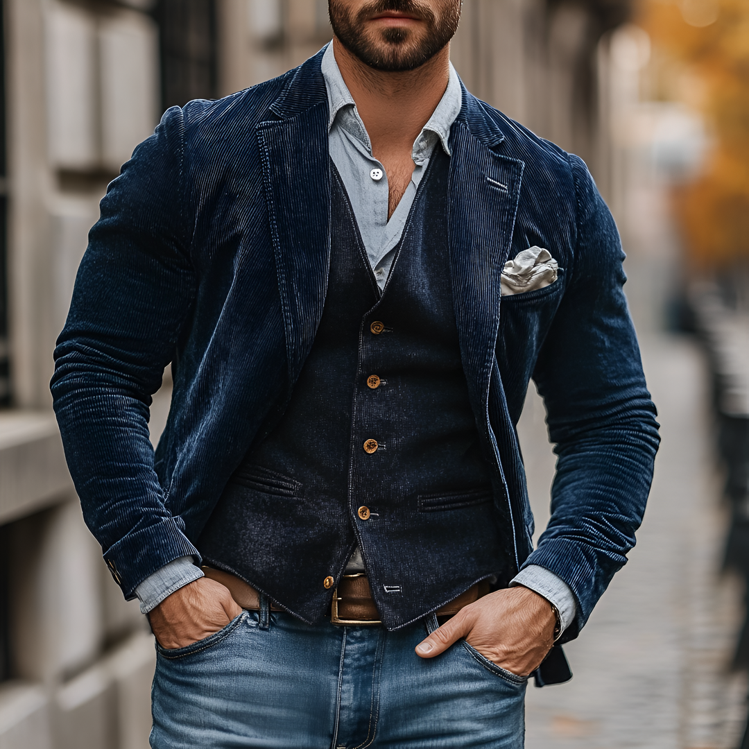 Quentin™ | Blazer Classique et Gilet