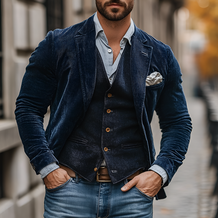 Quentin™ | Blazer Classique et Gilet