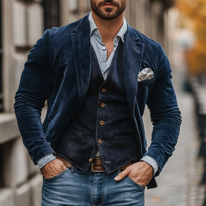 LÉONARD™ | VESTON ET GILET VINTAGE