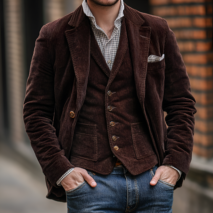Quentin™ | Blazer Classique et Gilet